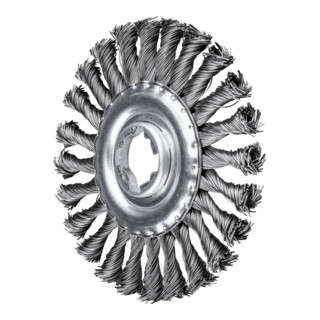 PFERD 43303035 Round Brush X-Lock for metal scaling and rust removal