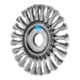 PFERD TOOLS Rundbürste gezopft RBG Ø 125x12x22,2 mm Edelstahl-Draht-Ø 0,50mm Winkelschleifer (10)