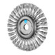 PFERD TOOLS Rundbürste gezopft RBG Ø 178x13x22,2 mm Edelstahl-Draht-Ø 0,35 mm Winkelschleifer (10)