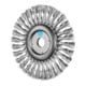 PFERD TOOLS Rundbürste gezopft RBG Ø 178x13x22,2 mm Edelstahl-Draht-Ø 0,35 mm Winkelschleifer