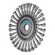 PFERD TOOLS Rundbürste gezopft RBG Ø 178x13x22,2 mm Edelstahl-Draht-Ø 0,50mm Winkelschleifer (10)