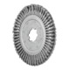 PFERD TOOLS Rundbürste gezopft RBG Ø 250x16x50,8 mm Bohrung Stahl-Draht-Ø 0,35 mm stationär