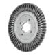 PFERD TOOLS Rundbürste gezopft RBG Ø 250x16x50,8 mm Bohrung Stahl-Draht-Ø 0,50mm stationär