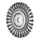 PFERD TOOLS Rundbürste gezopft RBG Ø150x13x22,2 mm Stahl-Draht-Ø0,60 Winkelschleifer