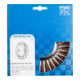 PFERD TOOLS Rundbürste gezopft RBG Ø178x13x22,2 mm Edelstahl-Draht-Ø 0,50mm Winkelschleifer
