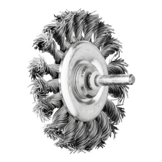 PFERD TOOLS Rundbürste mit Schaft, gezopft RBG 7012 Sathl