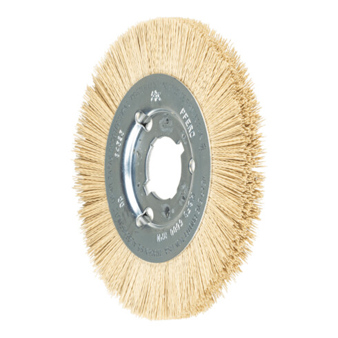 PFERD TOOLS Rundbürste schmal ungezopft RBU Ø 150x12x31,75 mm Bohrung DIAMANT-Filament-Ø 0,35 mm Korn 600
