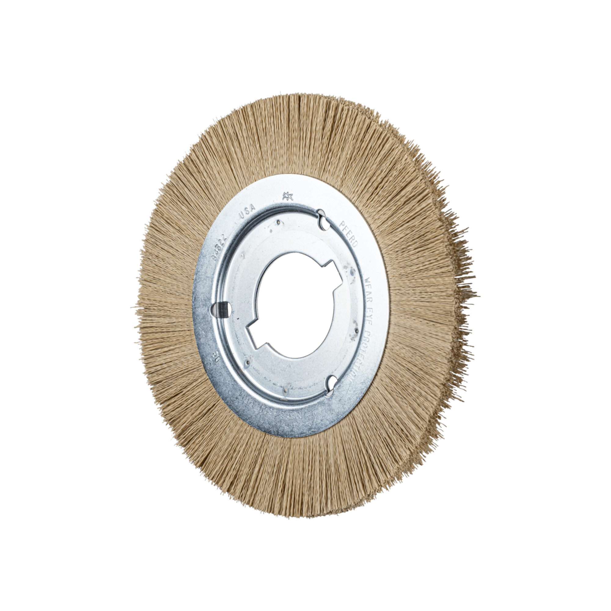 PFERD TOOLS Rundbürste schmal ungezopft RBU Ø 200x12x50,8 mm Bohrung DIAMANT-Filament-Ø 0,35 mm Korn 600