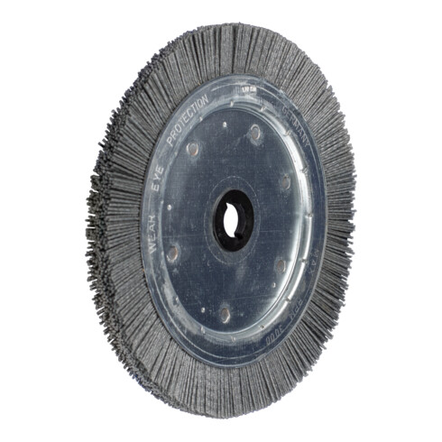 PFERD TOOLS Rundbürste schmal ungezopft RBU Ø 250x16xvariable Bohrung SiC-Filament-Ø 1,00mm Korn 80