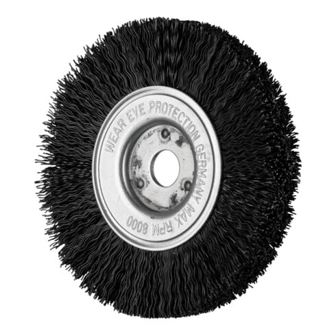 PFERD TOOLS Rundbürste schmal ungezopft RBU Ø100x12x12 mm Bohrung Kunststoffbesatz-Ø0,40