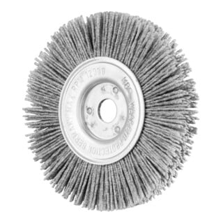 PFERD TOOLS Rundbürste schmal ungezopft RBU Ø100x12x12 mm Bohrung SiC-Filament-Ø0,90 Korn 80