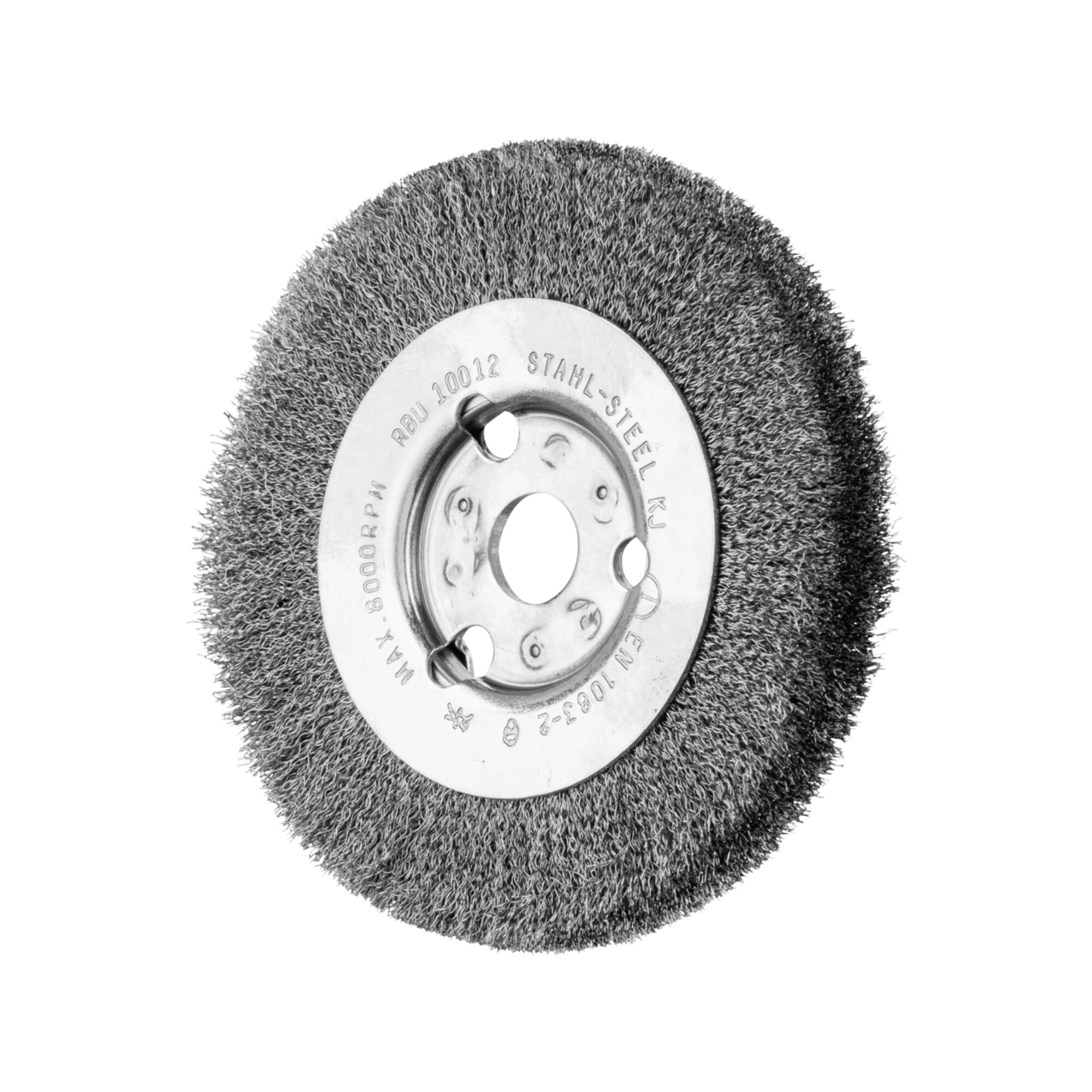 PFERD TOOLS Rundbürste schmal ungezopft RBU Ø100x12x14 mm Bohrung Stahl-Draht-Ø0,15