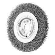 PFERD TOOLS Rundbürste schmal ungezopft RBU Ø100x12x14 mm Bohrung Stahl-Draht-Ø0,30