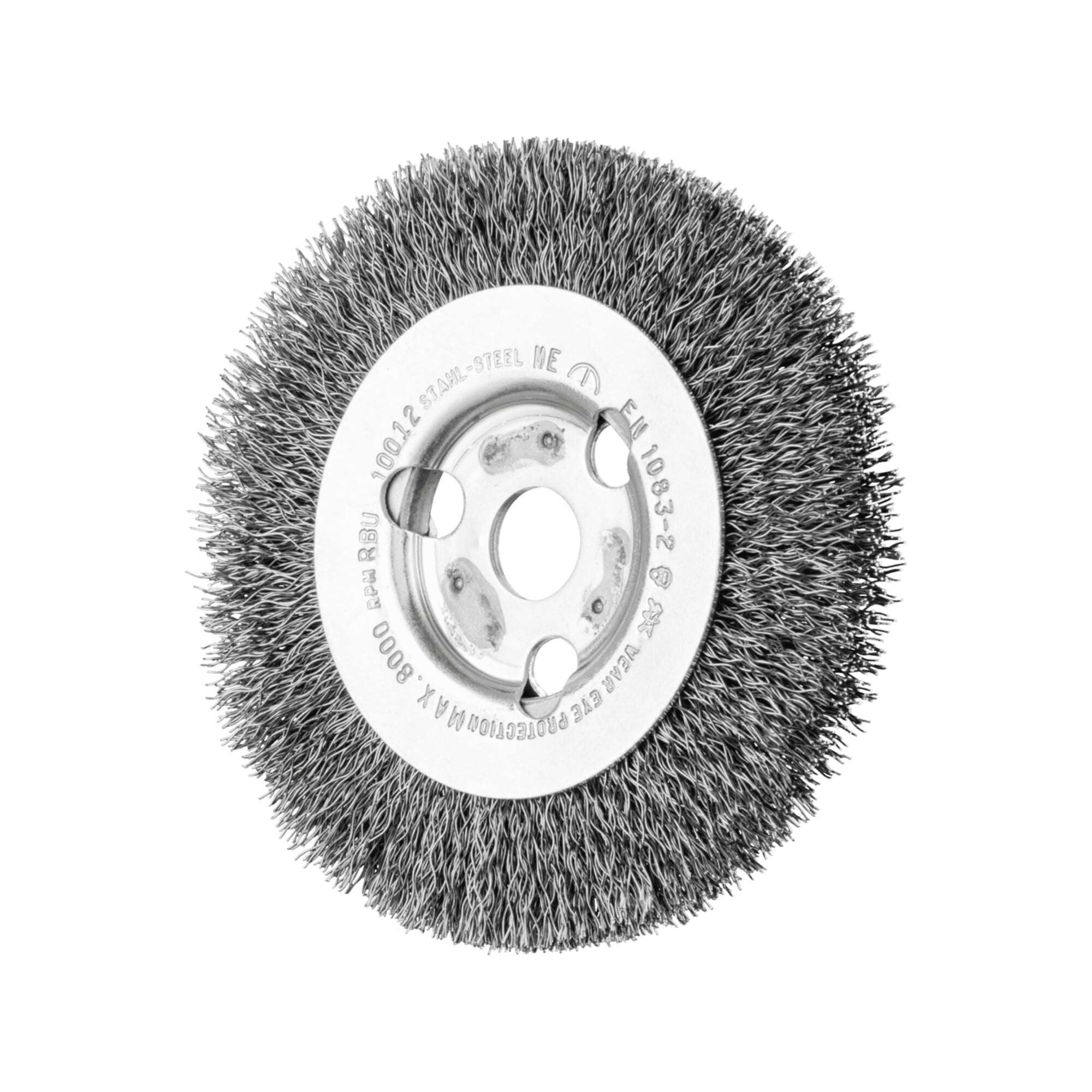 PFERD TOOLS Rundbürste schmal ungezopft RBU Ø100x12x14 mm Bohrung Stahl-Draht-Ø0,30