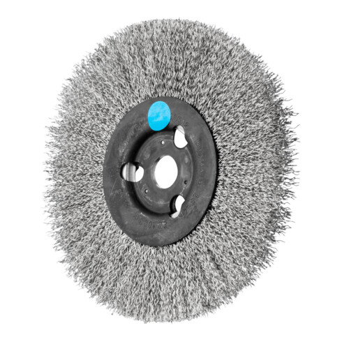 PFERD TOOLS Rundbürste schmal ungezopft RBU Ø125x12x14 mm Bohrung Edelstahl-Draht-Ø0,30