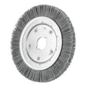 PFERD TOOLS Rundbürste schmal ungezopft RBU Ø200x16xvariable Bohrung SiC-Filament-Ø0,90 Korn 80