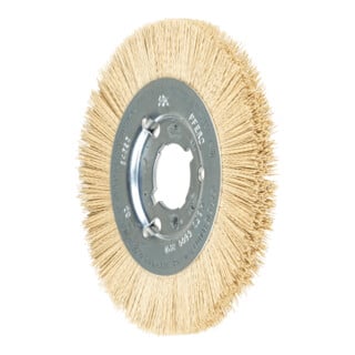 PFERD TOOLS Rundbürste schmal ungezopft RBU Ø 150x12x31,75 mm Bohrung DIAMANT-Filament-Ø 0,35 mm Korn 600