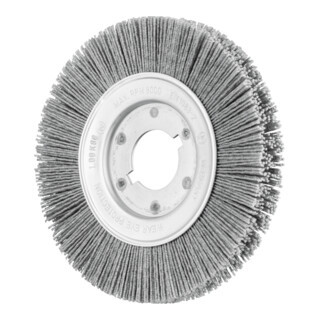 PFERD TOOLS Rundbürste schmal ungezopft RBU Ø 150x16xvariable Bohrung SiC-Filament-Ø 1,00mm Korn 80