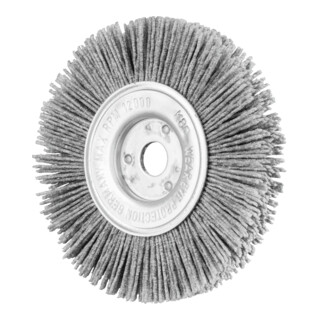 PFERD TOOLS Rundbürste schmal ungezopft RBU Ø100x12x12 mm Bohrung SiC-Filament-Ø0,90 Korn 80