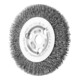 PFERD TOOLS Rundbürste schmal ungezopft RBU Ø100x12x14 mm Bohrung Stahl-Draht-Ø0,30