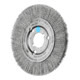 PFERD TOOLS Rundbürste schmal ungezopft RBU Ø150x12xvariable Bohrung Edelstahl-Draht-Ø0,30