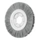 PFERD TOOLS Rundbürste schmal ungezopft RBU Ø150x16xvariable Bohrung SiC-Filament-Ø0,90 Korn 180