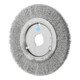 PFERD TOOLS Rundbürste schmal ungezopft RBU Ø200x16xvariable Bohrung Edelstahl-Draht-Ø0,30
