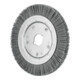 PFERD TOOLS Rundbürste schmal ungezopft RBU Ø200x16xvariable Bohrung SiC-Filament-Ø0,90 Korn 180