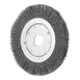 PFERD TOOLS Rundbürste schmal ungezopft RBU Ø200x16xvariable Bohrung Stahl-Draht-Ø0,25
