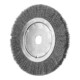 PFERD TOOLS Rundbürste schmal ungezopft RBU Ø250x20xvariable Bohrung Stahl-Draht-Ø0,25