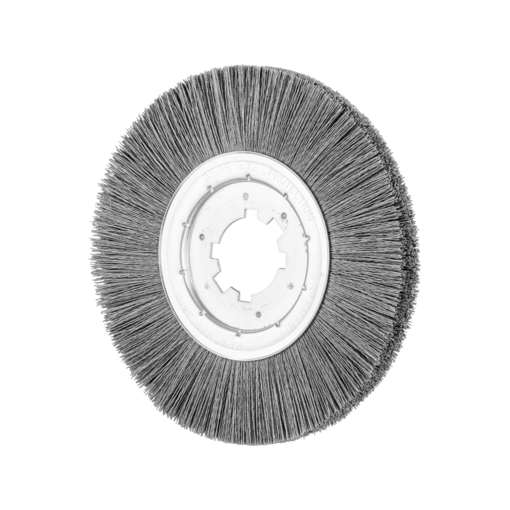 PFERD TOOLS Rundbürste ungezopft RBU Ø 250x15x50,8 mm Bohrung SiC-Filament-Ø 0,55 mm Korn 120 stationär