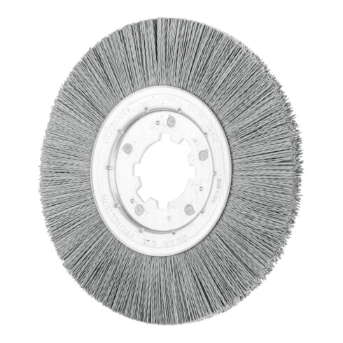 PFERD TOOLS Rundbürste ungezopft RBU Ø 250x15x50,8 mm Bohrung SiC-Filament-Ø 0,55 mm Korn 320 stationär