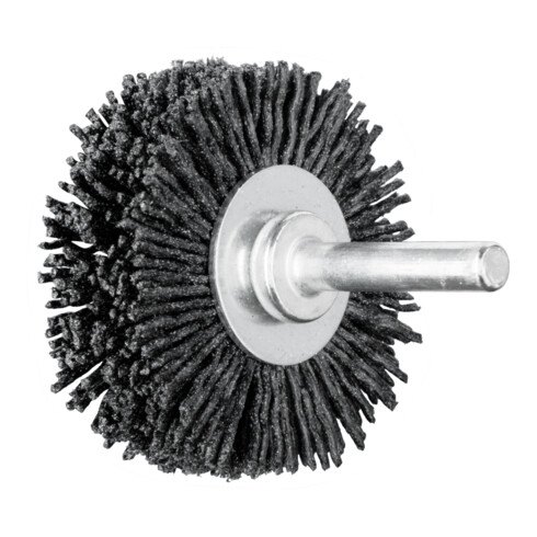 PFERD TOOLS Rundbürste ungezopft RBU Ø 50x15 mm Schaft-Ø 6 mm Keramik-Filament-Ø 1,10mm Korn 120
