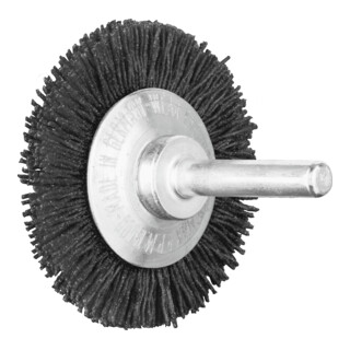 PFERD TOOLS Rundbürste ungezopft RBU Ø 50x4 mm Schaft-Ø 6 mm Keramik-Filament-Ø 0,55 mm Korn 120