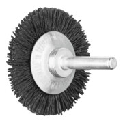 PFERD TOOLS Rundbürste ungezopft RBU Ø 50x4 mm Schaft-Ø 6 mm Keramik-Filament-Ø 0,55 mm Korn 120