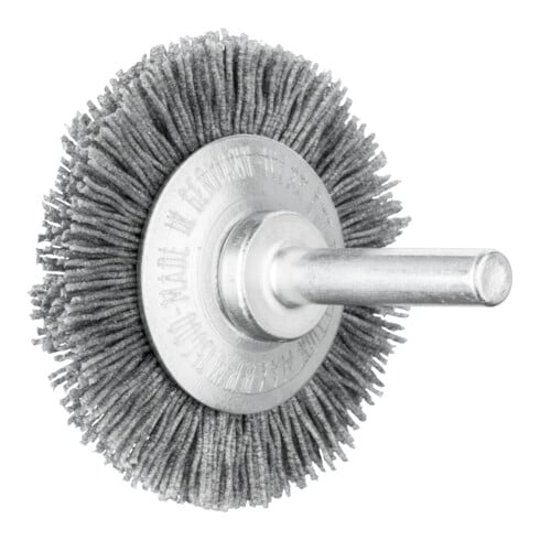 PFERD TOOLS Rundbürste ungezopft RBU Ø 50x4 mm Schaft-Ø 6 mm SiC-Filament-Ø 0,55 mm Korn 120
