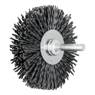 PFERD TOOLS Rundbürste ungezopft RBU Ø 70x15 mm Schaft-Ø 6 mm Keramik-Filament-Ø 1,10mm Korn 120