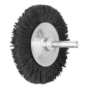 PFERD TOOLS Rundbürste ungezopft RBU Ø 70x8 mm Schaft-Ø 6 mm Keramik-Filament-Ø 0,55 mm Korn 120