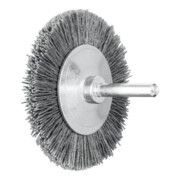 PFERD TOOLS Rundbürste ungezopft RBU Ø 70x8 mm Schaft-Ø 6 mm SiC-Filament-Ø 0,55 mm Korn 120