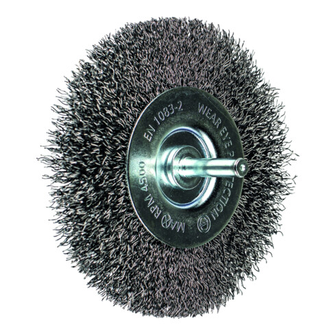PFERD TOOLS Rundbürste ungezopft RBU Ø100mm Schaft-Ø 6 mm Stahl-Draht-Ø 0,30 Bohrmaschinen