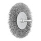 PFERD TOOLS Rundbürste ungezopft RBU Ø100x15 mm Schaft-Ø6 mm Stahl-Draht-Ø0,30-1