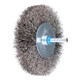 PFERD TOOLS Rundbürste ungezopft RBU Ø100x20mm Schaft-Ø6 mm Edelstahl-Draht-Ø0,30-1