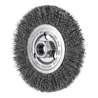 PFERD TOOLS Rundbürste ungezopft RBU Ø115x12 mm M14 Stahl-Draht-Ø0,30 Winkelschleifer