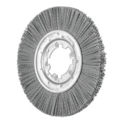 PFERD TOOLS Rundbürste ungezopft RBU Ø200x13x50,8 mm Bohrung SiC-Filament-Ø0,90 Korn 180 stationär