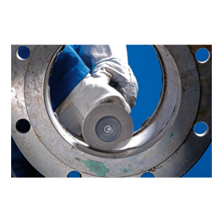 PFERD Rundbürste mit Schaft, ungezopft