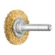PFERD TOOLS Rundbürste ungezopft RBU Ø30x6 mm Schaft-Ø6 mm Messing-Draht-Ø0,20-1