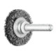PFERD TOOLS Rundbürste ungezopft RBU Ø30x6 mm Schaft-Ø6 mm Stahl-Draht-Ø0,20