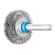 PFERD TOOLS Rundbürste ungezopft RBU Ø30x9 mm Schaft-Ø6 mm Edelstahl-Draht-Ø0,20