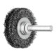 PFERD TOOLS Rundbürste ungezopft RBU Ø40x9 mm Schaft-Ø6 mm Stahl-Draht-Ø0,20