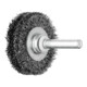 PFERD TOOLS Rundbürste ungezopft RBU Ø40x9 mm Schaft-Ø6 mm Stahl-Draht-Ø0,20